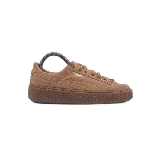 Puma Suede Platform Speckled Gym Shoe