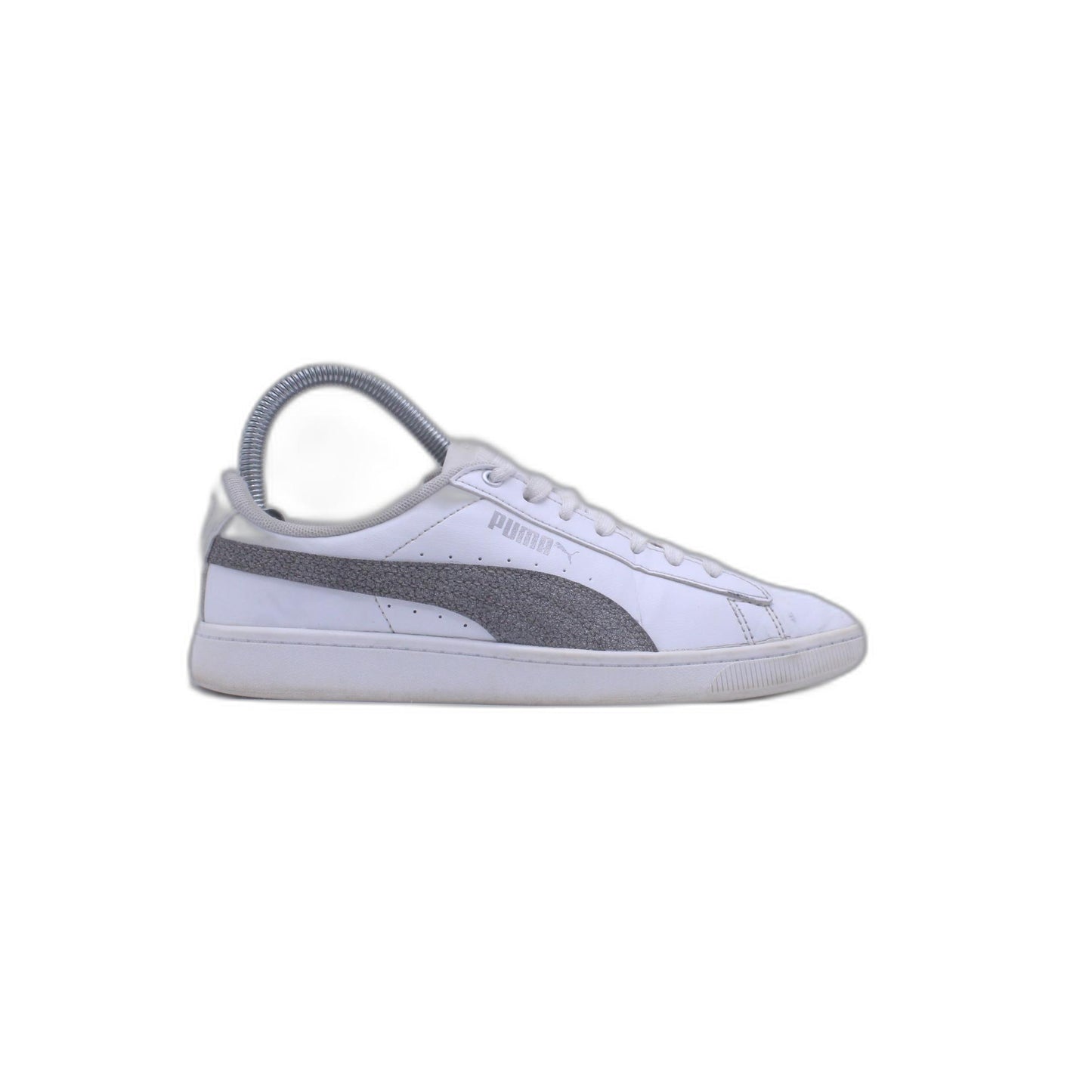 Puma Vikky V2 Ribbon Glitz White Silver Sneaker