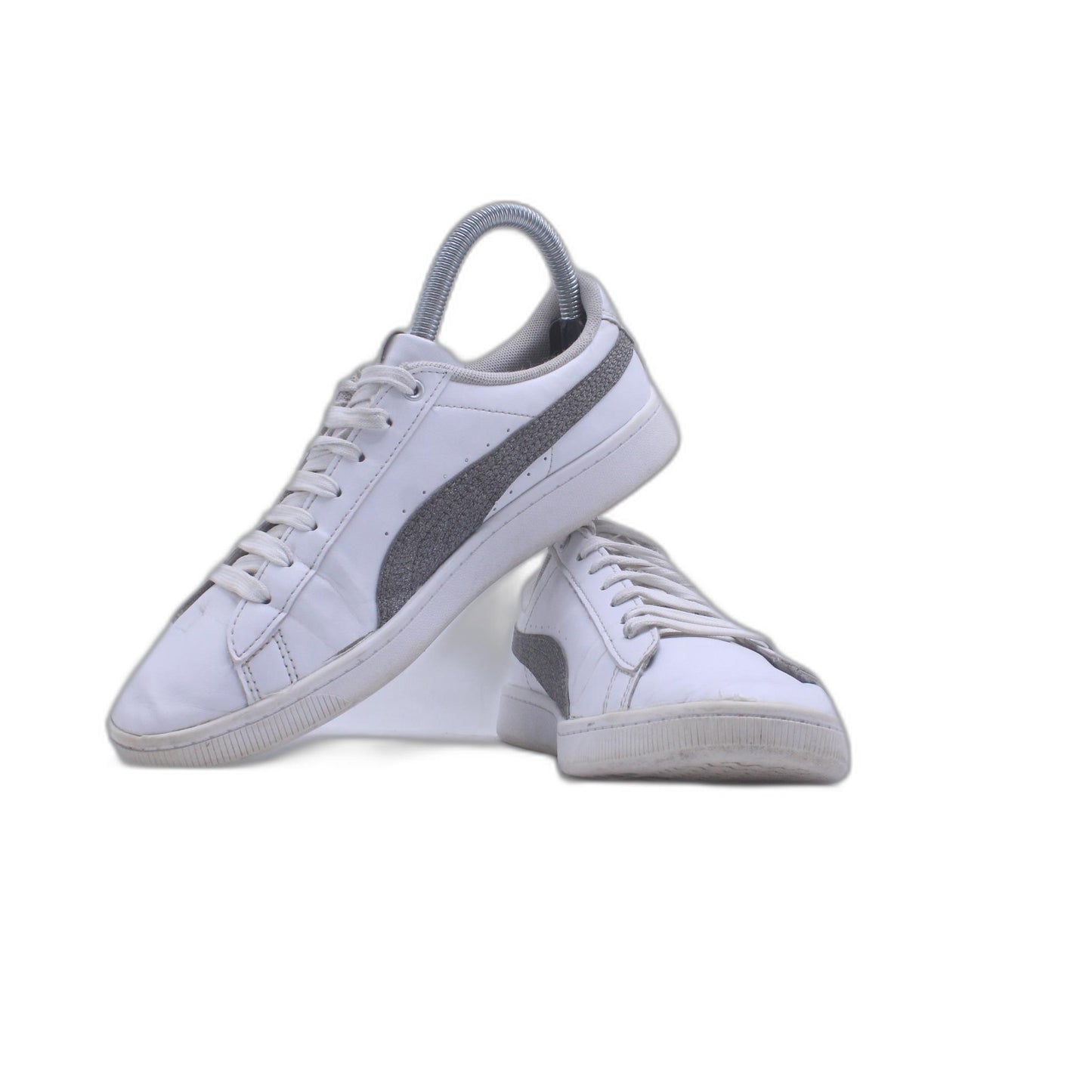 Puma Vikky V2 Ribbon Glitz White Silver Sneaker