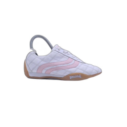 Lonsdale Badminton Off White Pink Fashion Sneaker