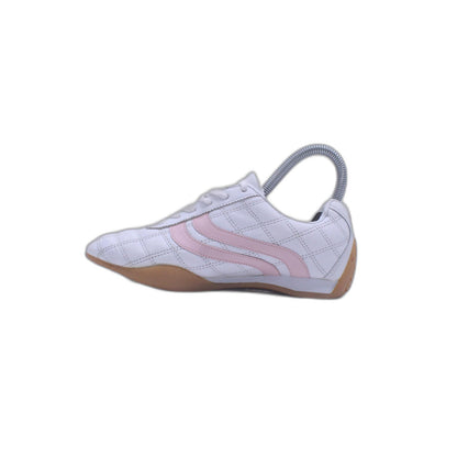 Lonsdale Badminton Off White Pink Fashion Sneaker