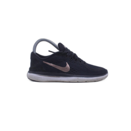 Nike Flex RN Black & White Athletic Running Shoe