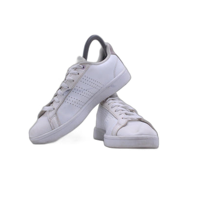 Adidas  Advantage Sneakers Shoes White Pink