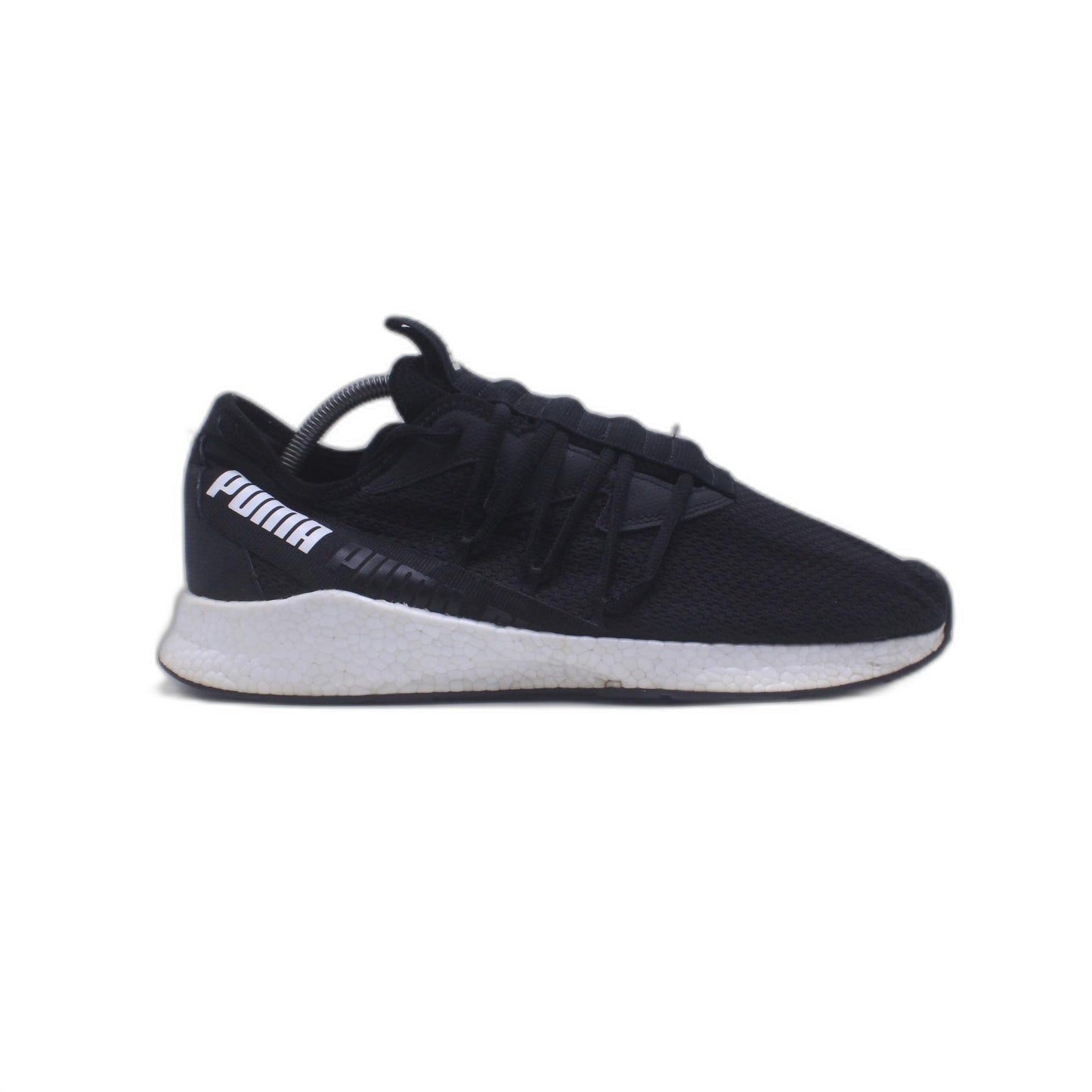 Puma NRGY Neko Black Low Lace Up Womens Slip On Running Trainer