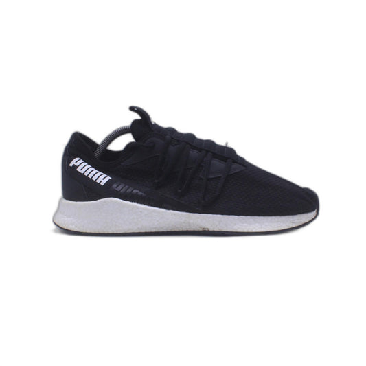 Puma NRGY Neko Black Low Lace Up Womens Slip On Running Trainer