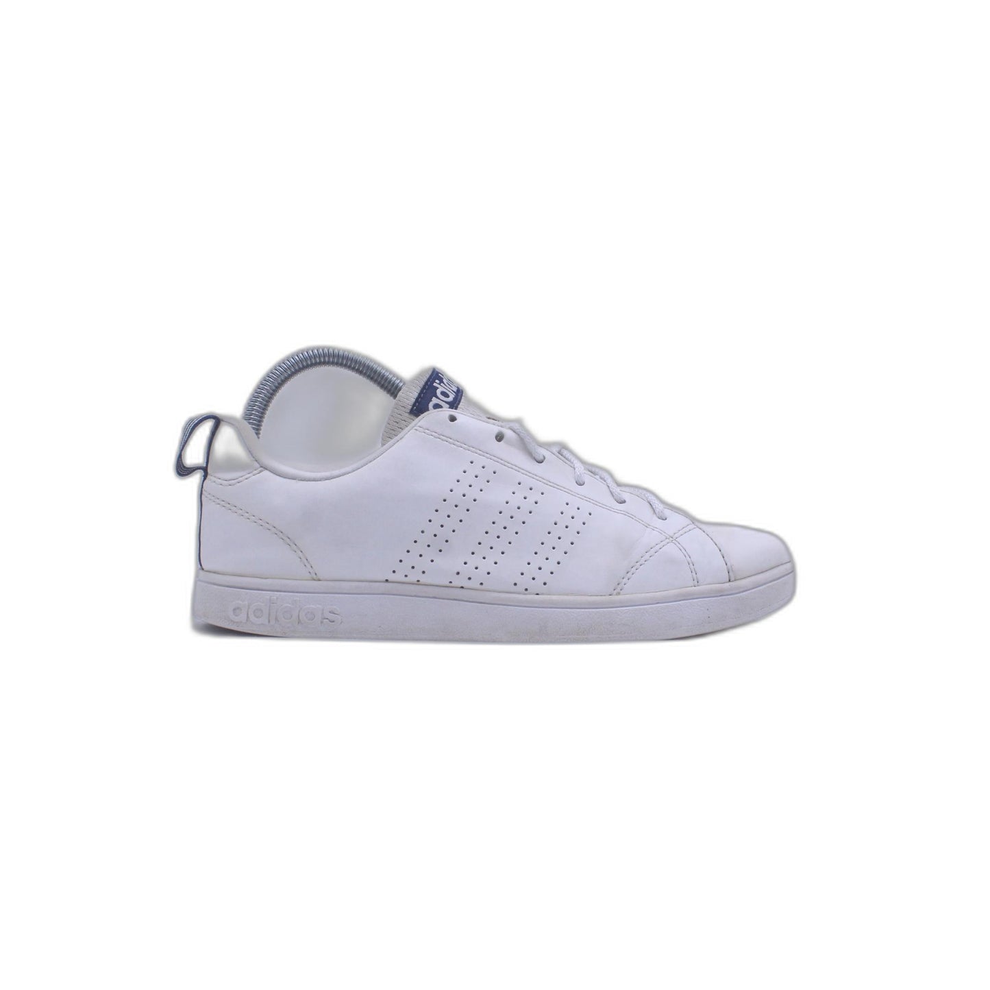 Adidas Mens Advantage Clean  White Casual Shoes Sneaker