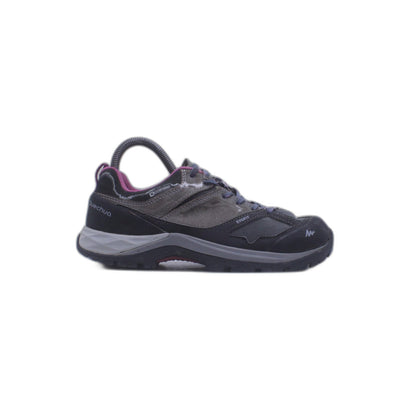 Quechua Decathlon Hiking Shoes Womens 8 Gray Pink