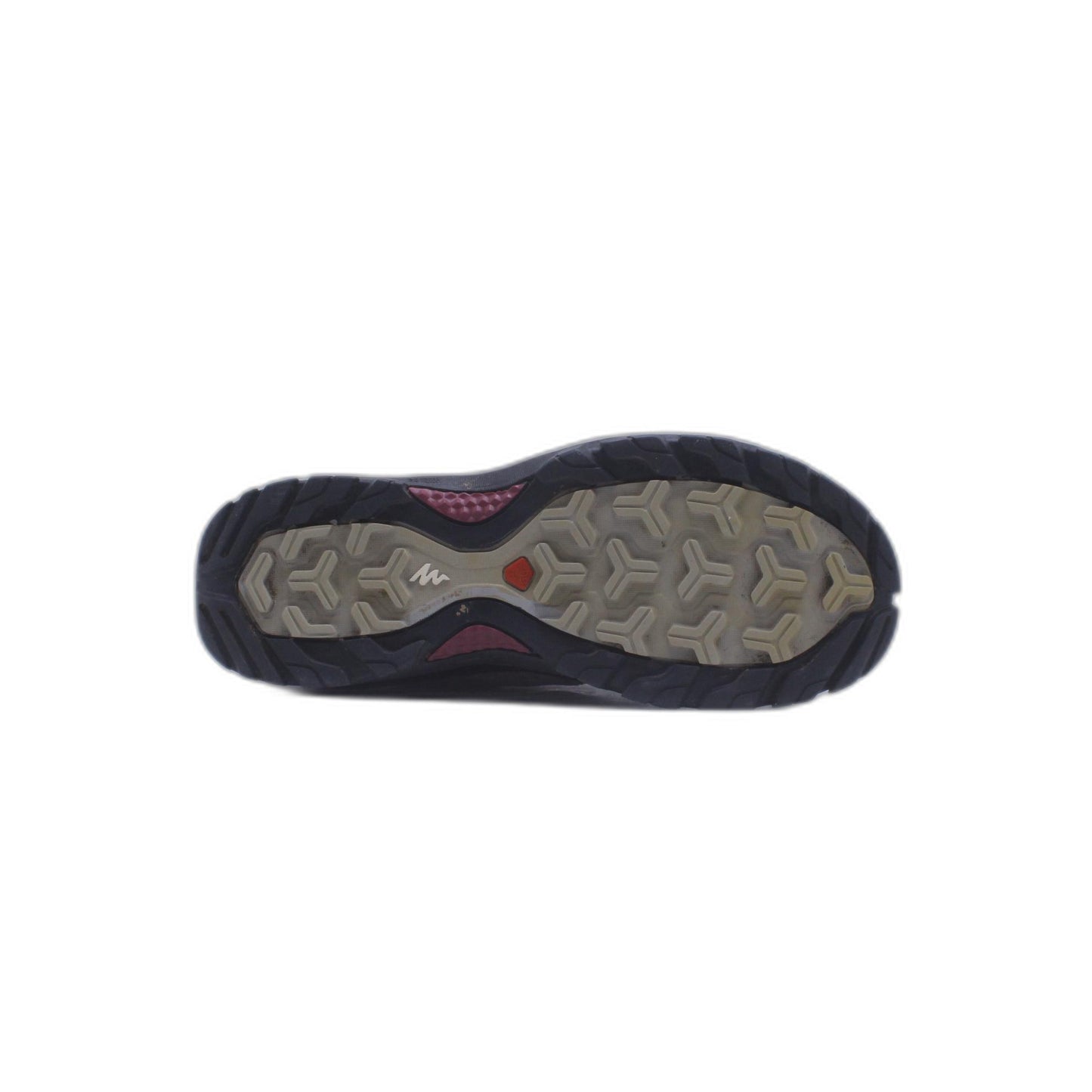 Quechua Decathlon Hiking Shoes Womens 8 Gray Pink