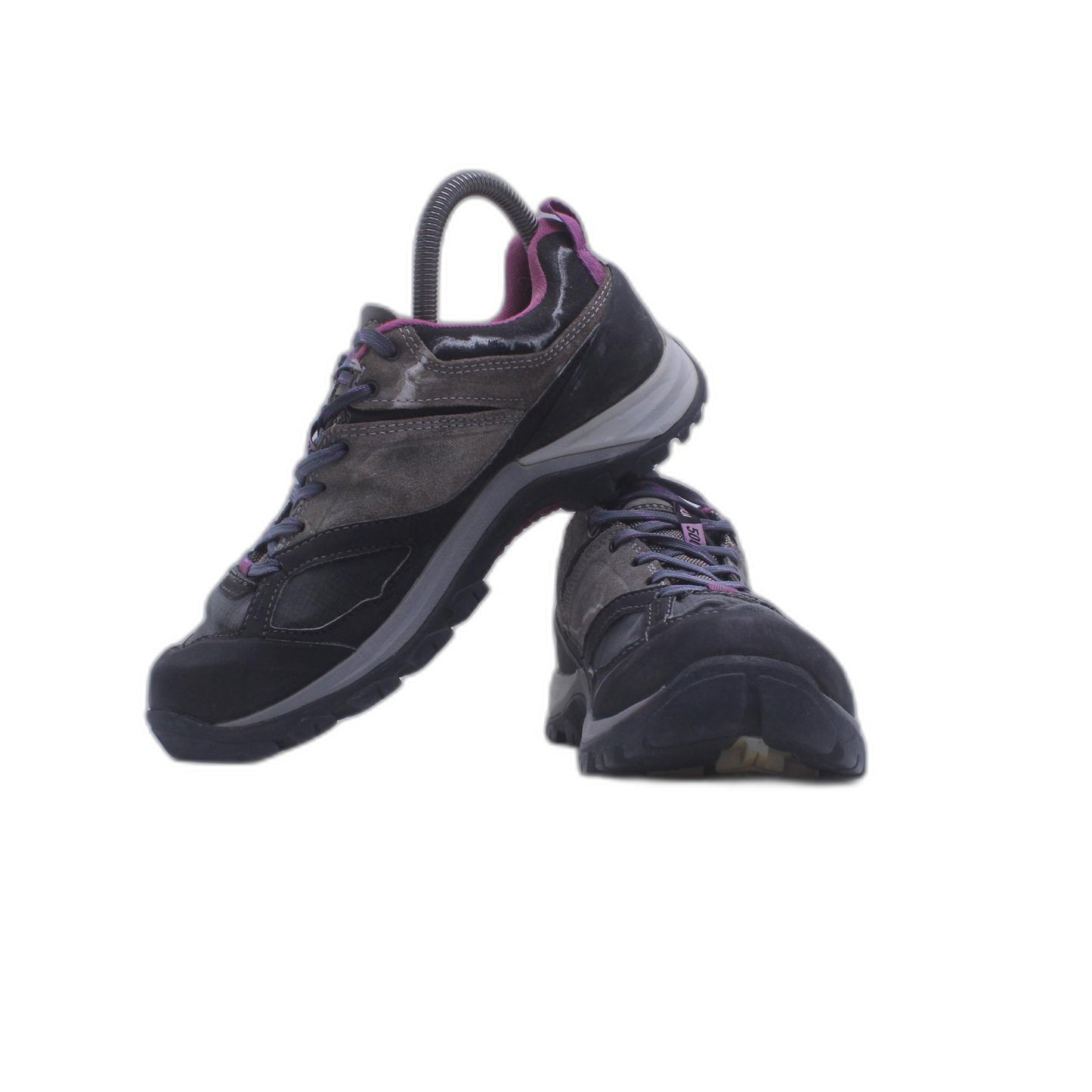 Quechua Decathlon Hiking Shoes Womens 8 Gray Pink