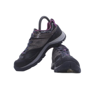 Quechua Decathlon Hiking Shoes Womens 8 Gray Pink