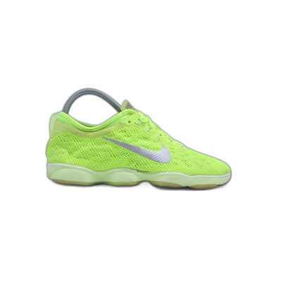Nike Flyknit Zoom Bright Fluorescent Green Sneaker