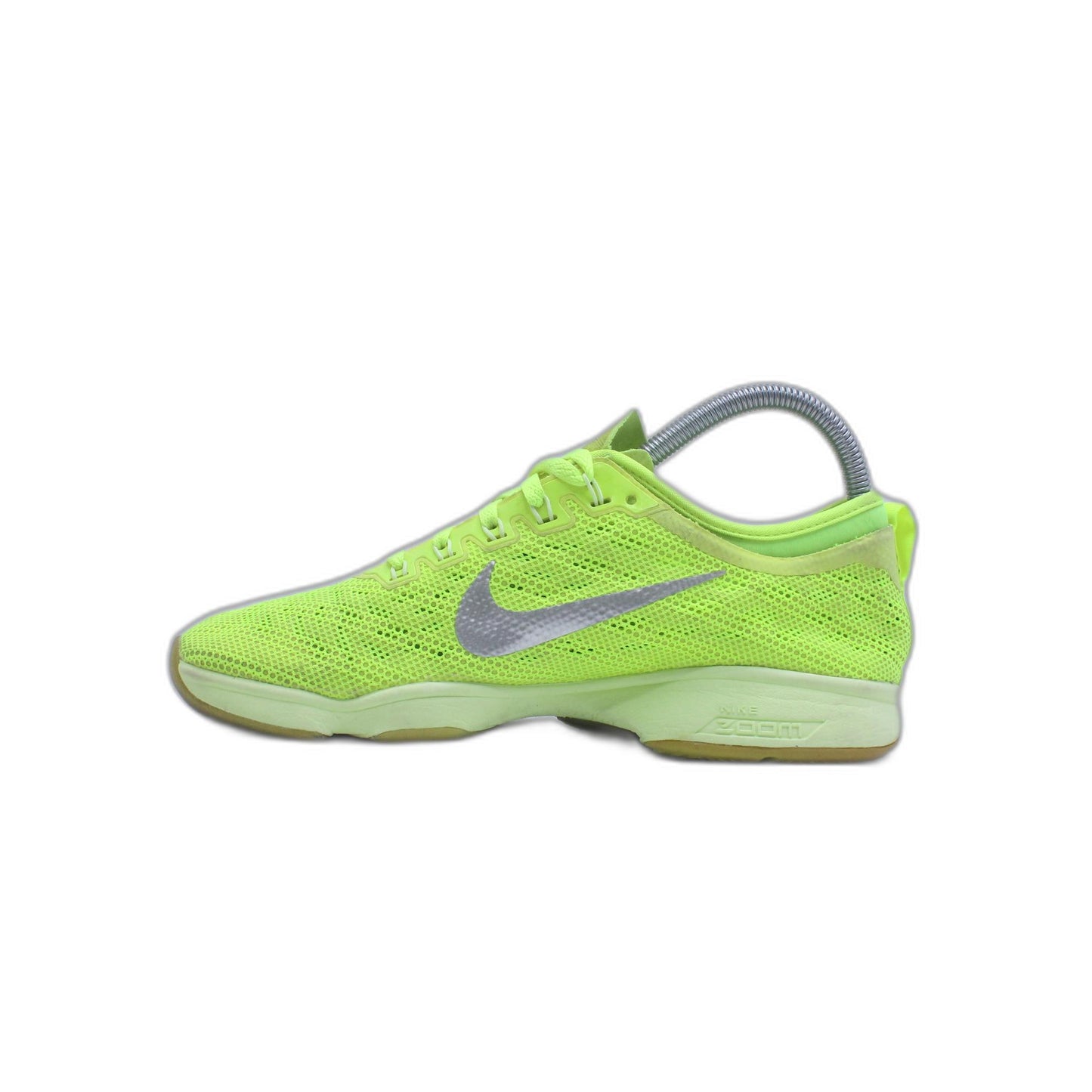 Nike Flyknit Zoom Bright Fluorescent Green Sneaker