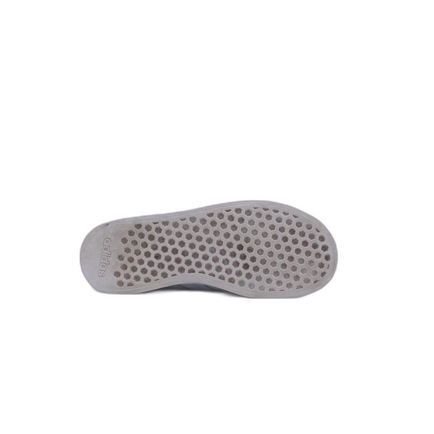 Adidas Athletic Grand Court Girls Elastic Lace Sneaker