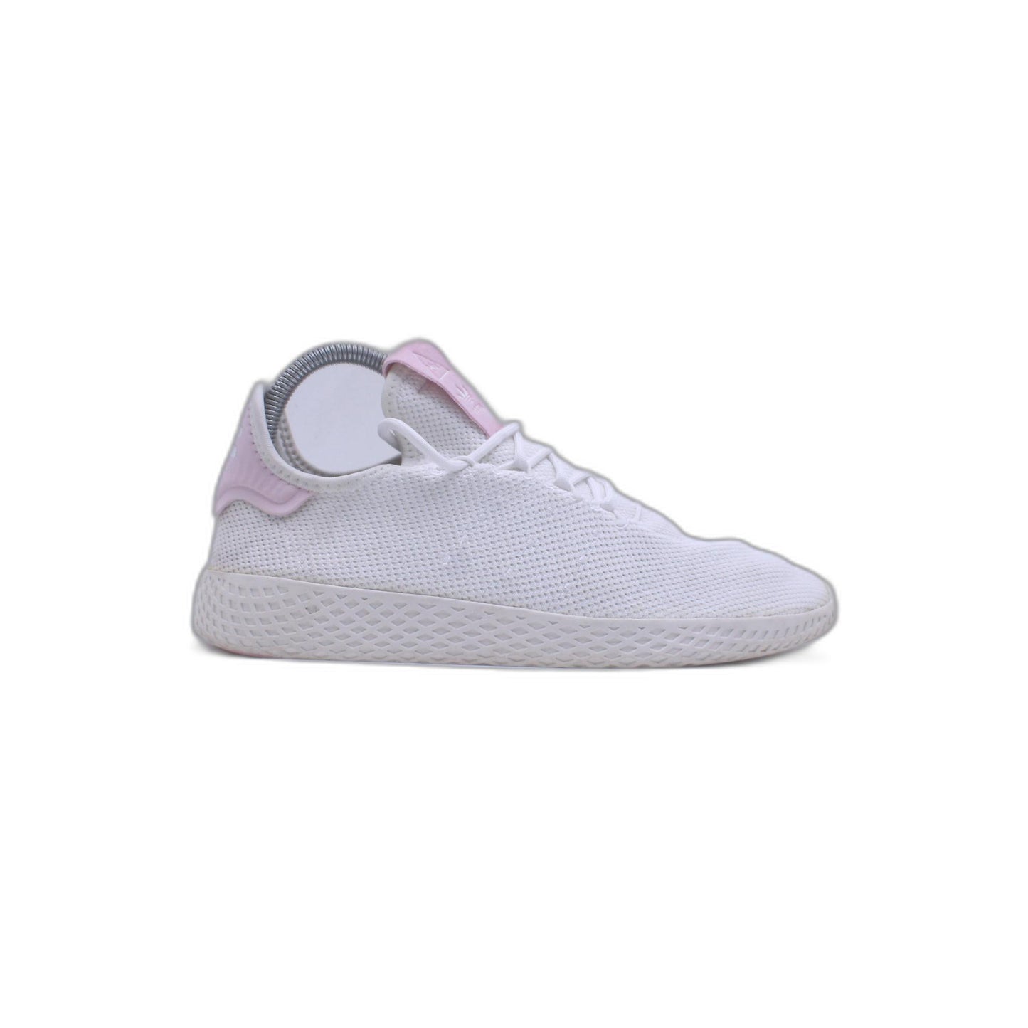 Adidas Tennis HU X Pharrell Williams Icy Pink Athletic Mesh Shoe