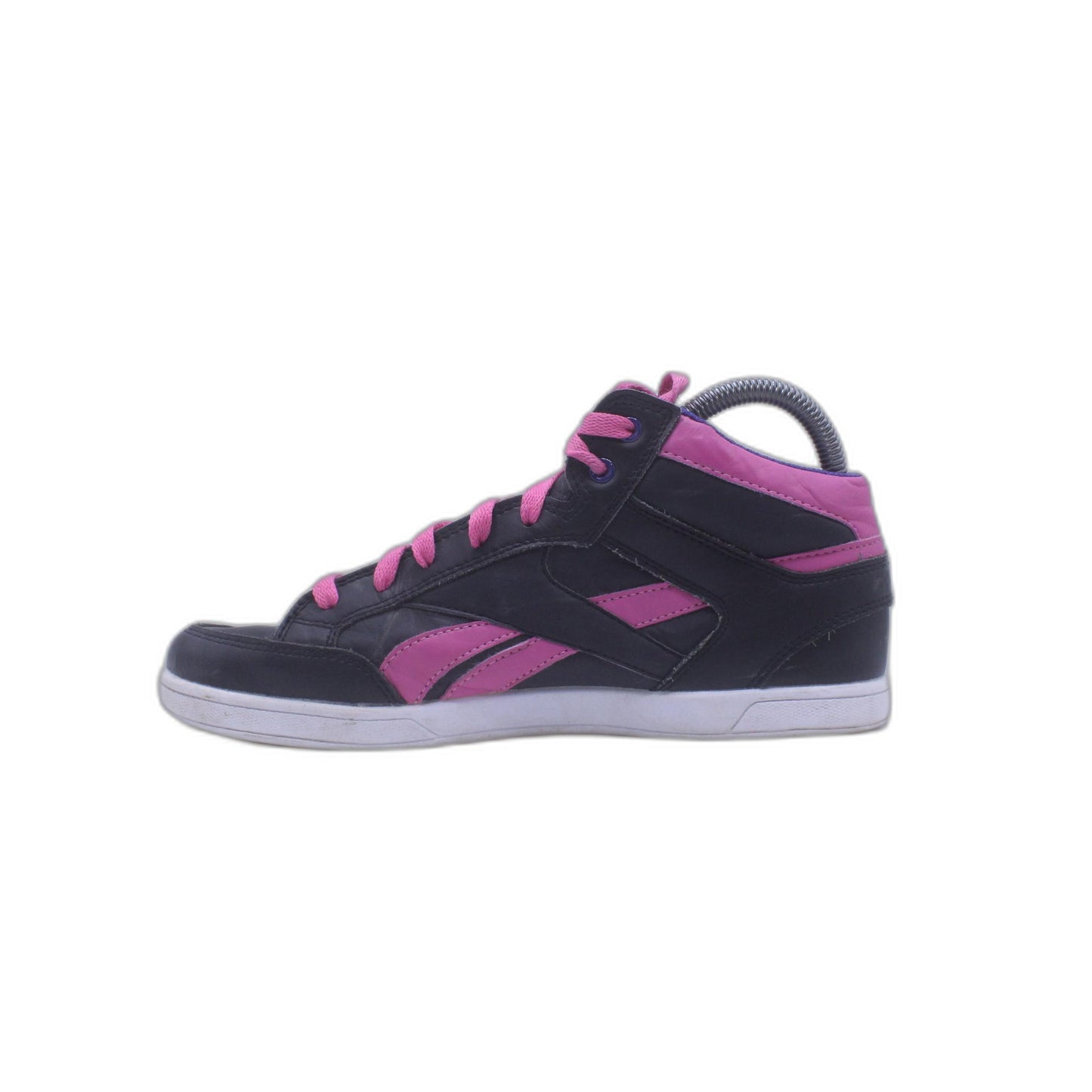 REEBOK Ortholite Royal Court Black Pink  Lace Basketball Shoes