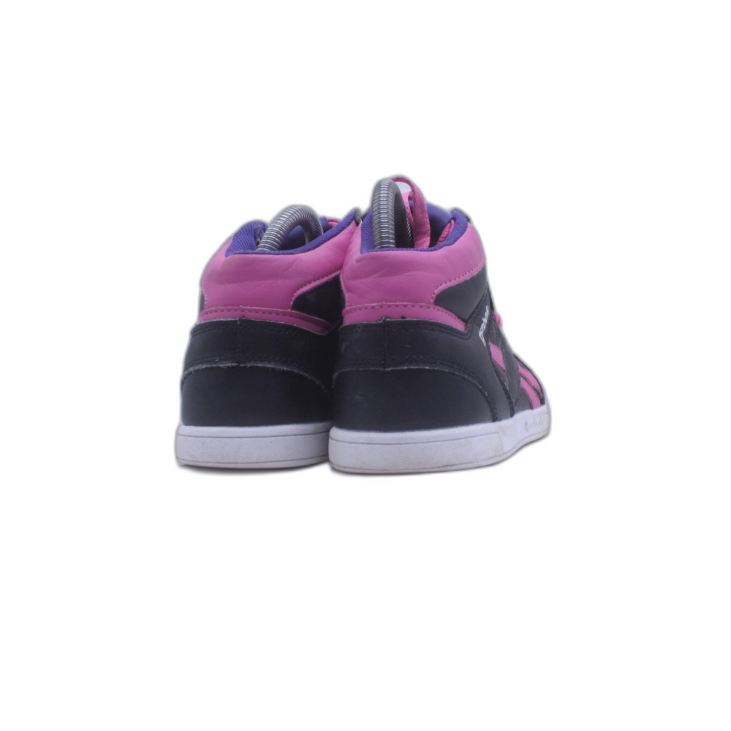 REEBOK Ortholite Royal Court Black Pink  Lace Basketball Shoes