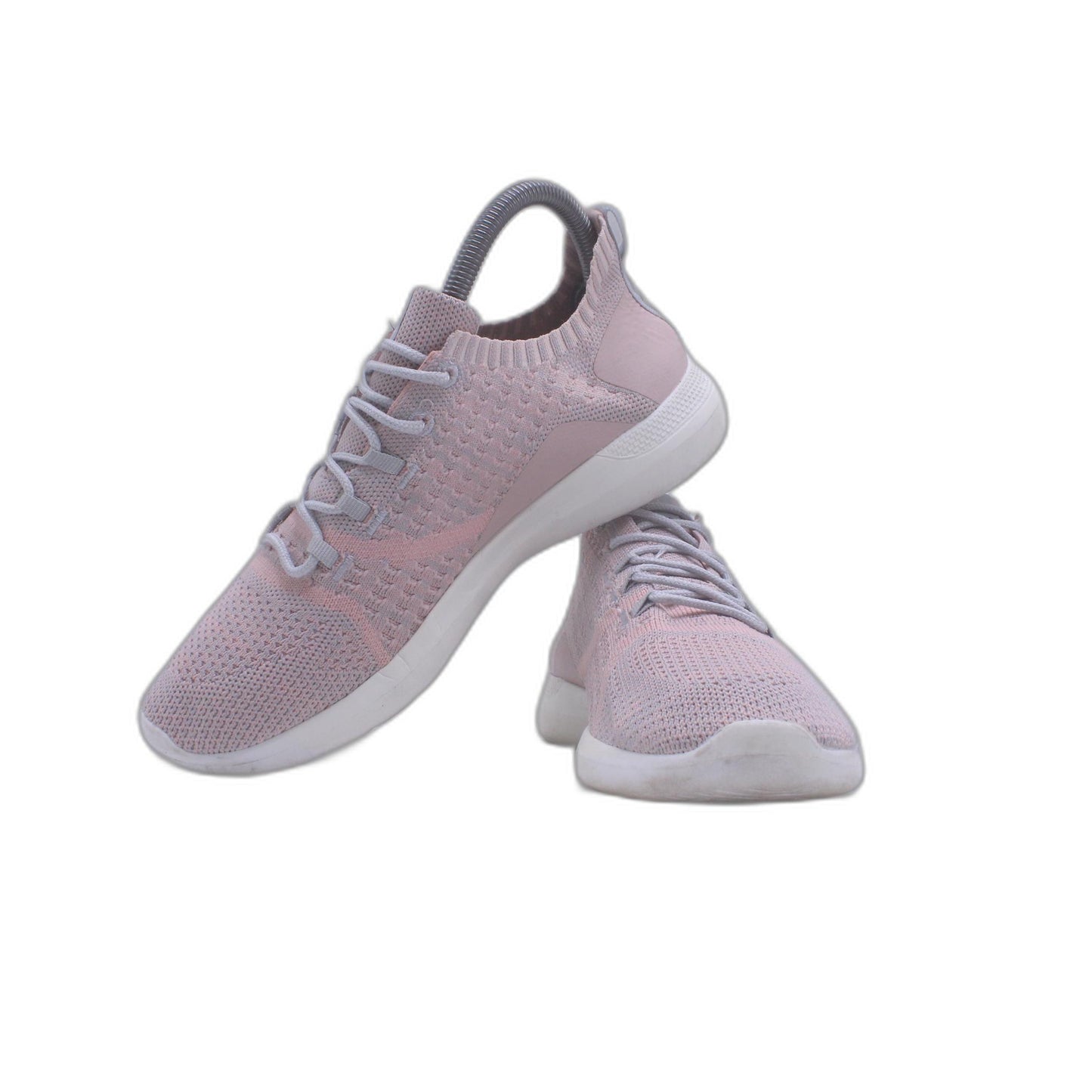 Fitflop uberknit high top pink sneakers