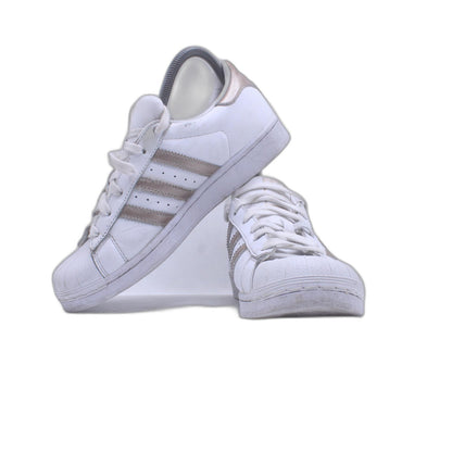 Adidas Superstar White Metallic Sneakers
