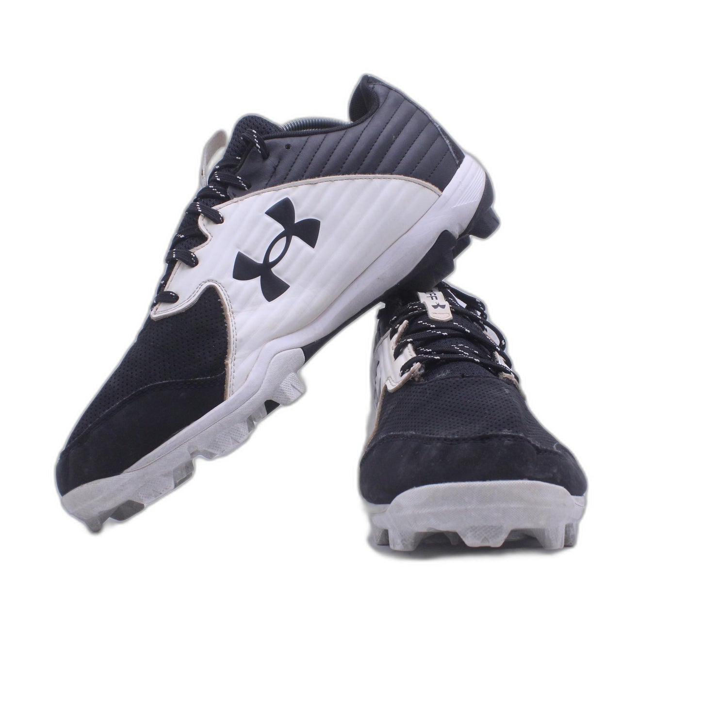 Under Armour Boys Leadoff Low RM 3023449-002 Black Baseball Cleats