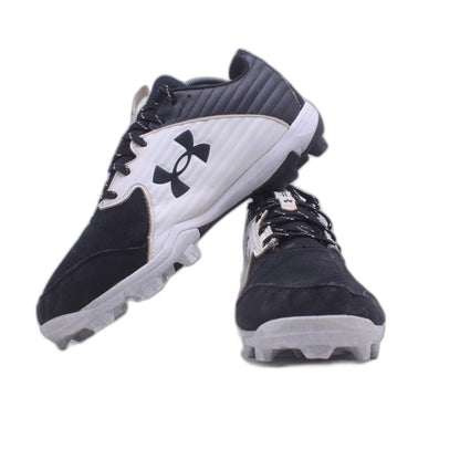 Under Armour Boys Leadoff Low RM 3023449-002 Black Baseball Cleats