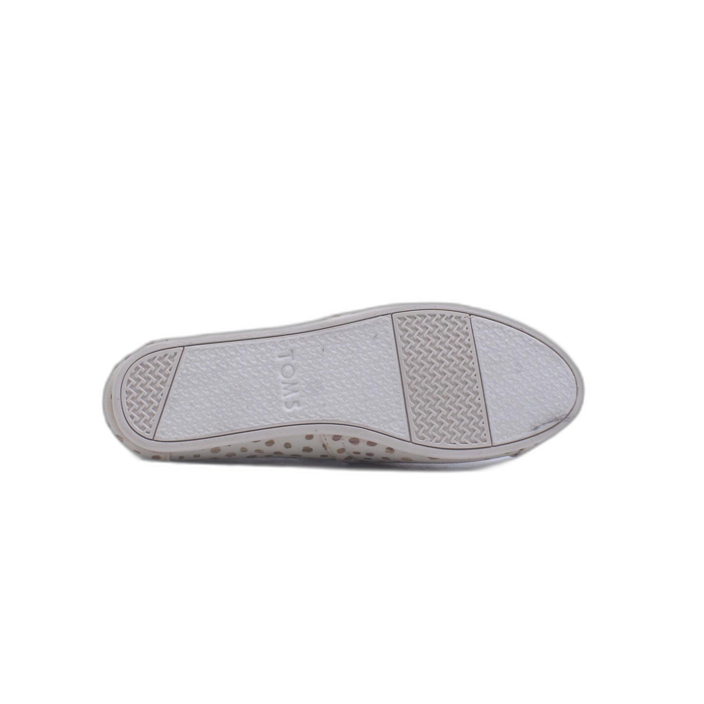 Toms Youth Bimini Rose Gold Dots Shoe