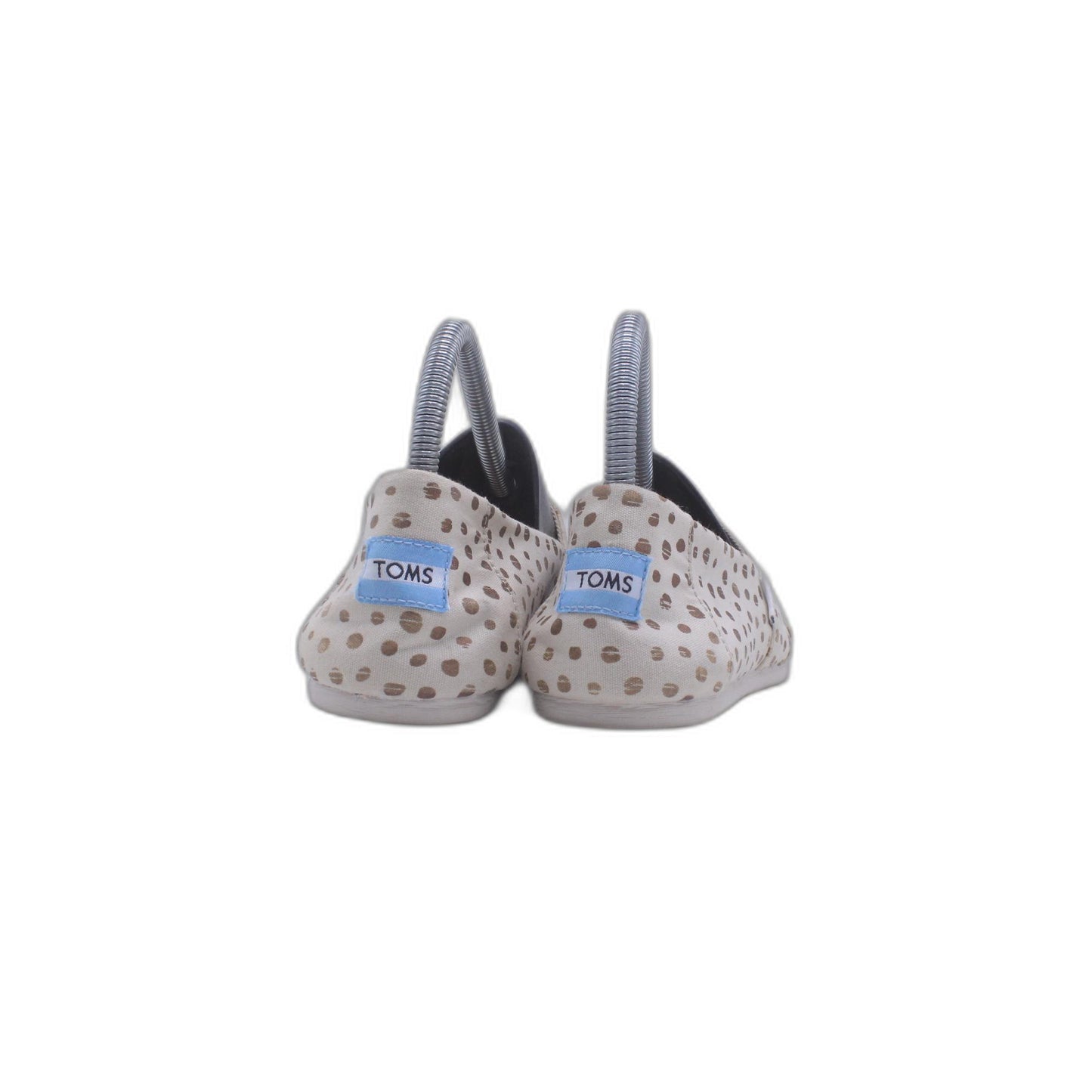 Toms Youth Bimini Rose Gold Dots Shoe