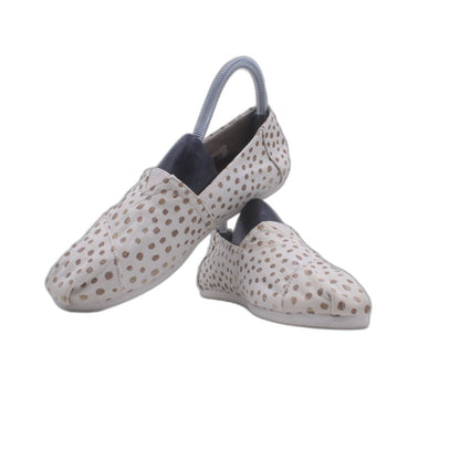 Toms Youth Bimini Rose Gold Dots Shoe