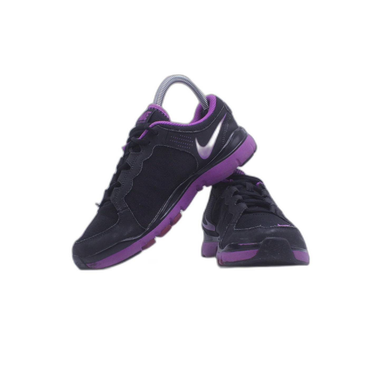 Nike Flex Trainer 2 Black Purple Running Shoe