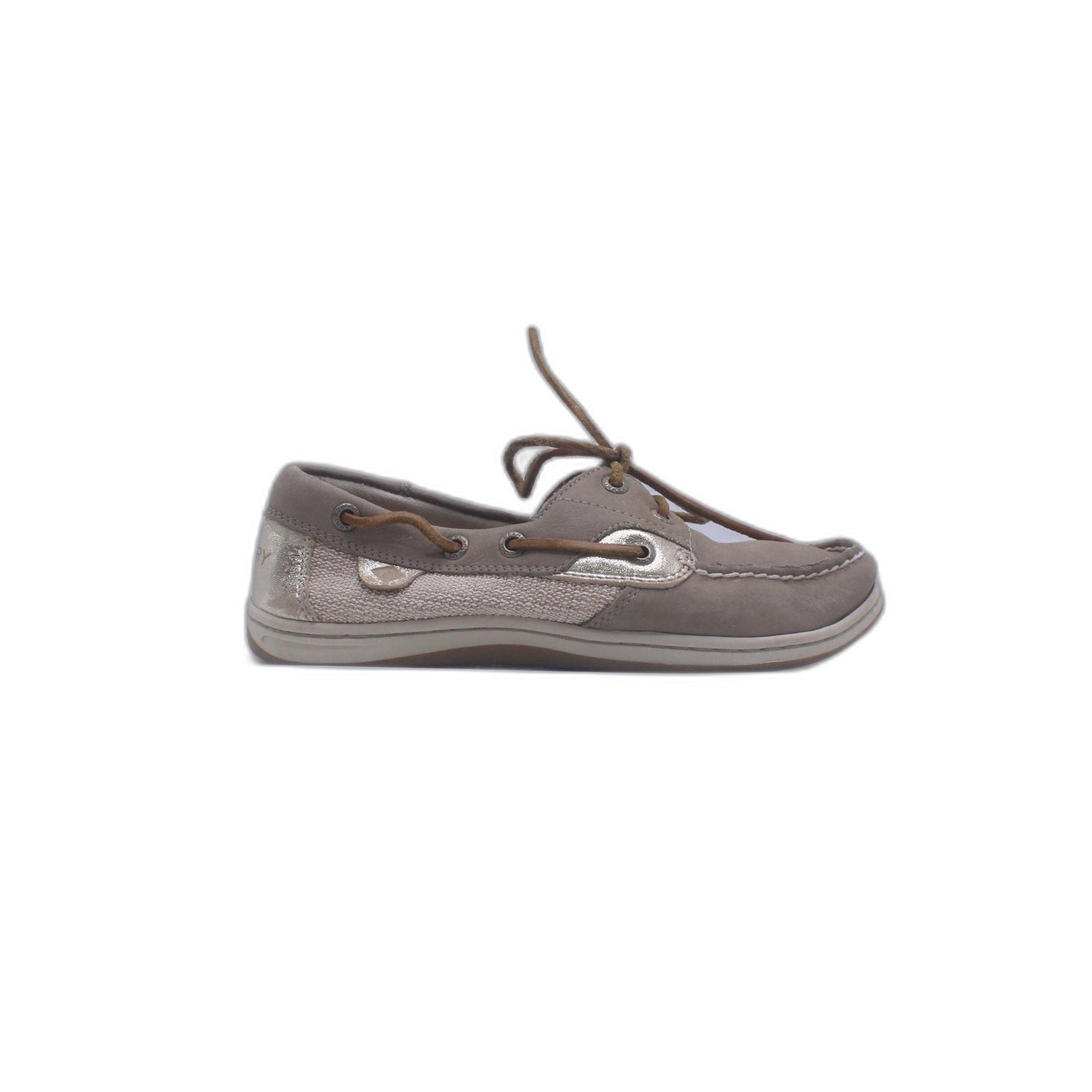 Sperry Angelfish Angel  Metallic Leather Boat Shoes