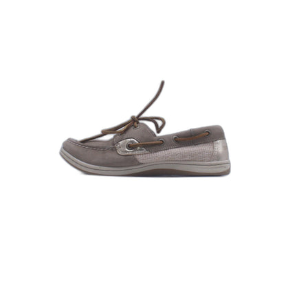 Sperry Angelfish Angel  Metallic Leather Boat Shoes