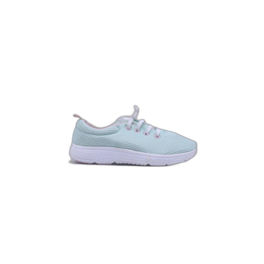 Easy Spirit Mint Green  Knit Lace-up Comfort Sneaker