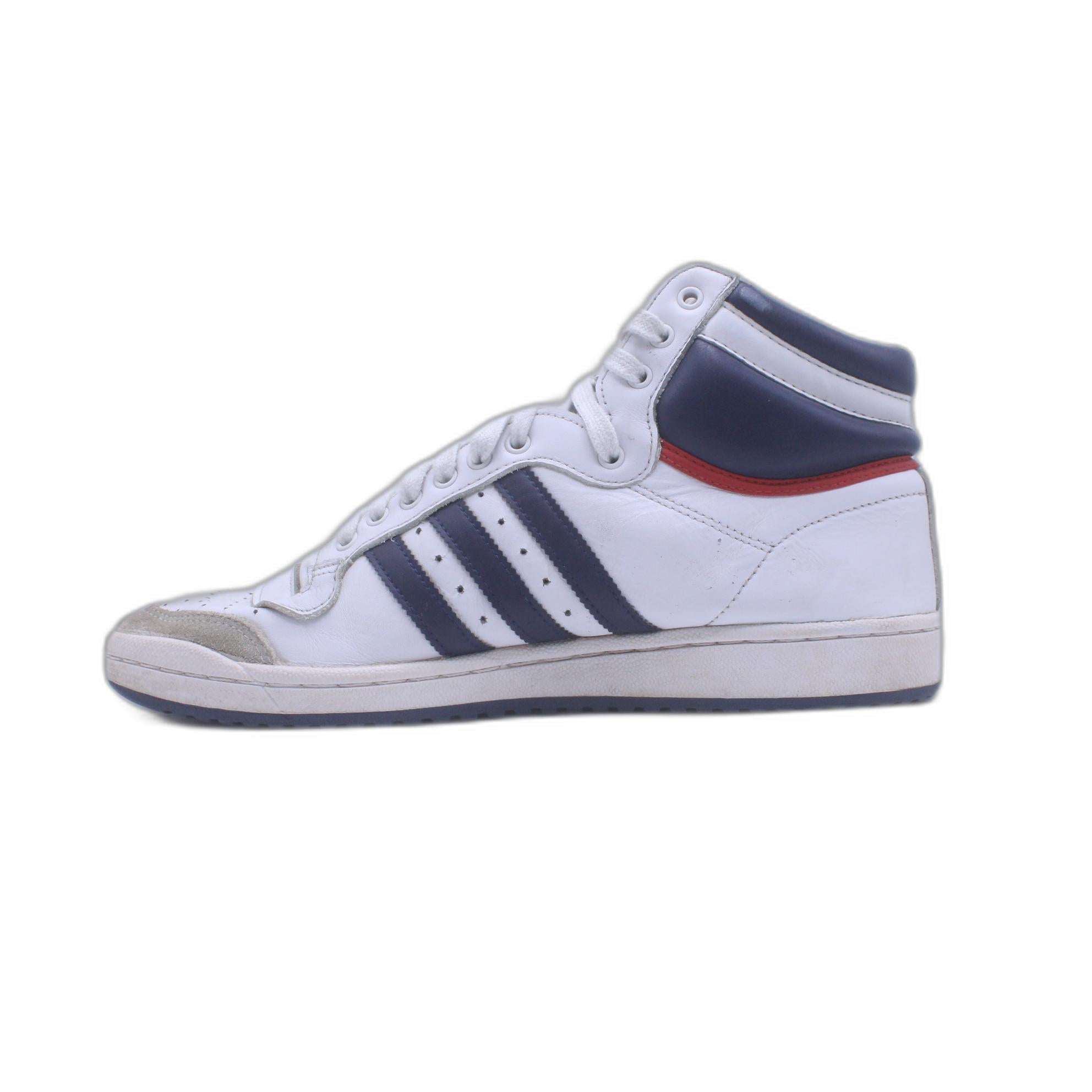 adidas top ten hi white blue red