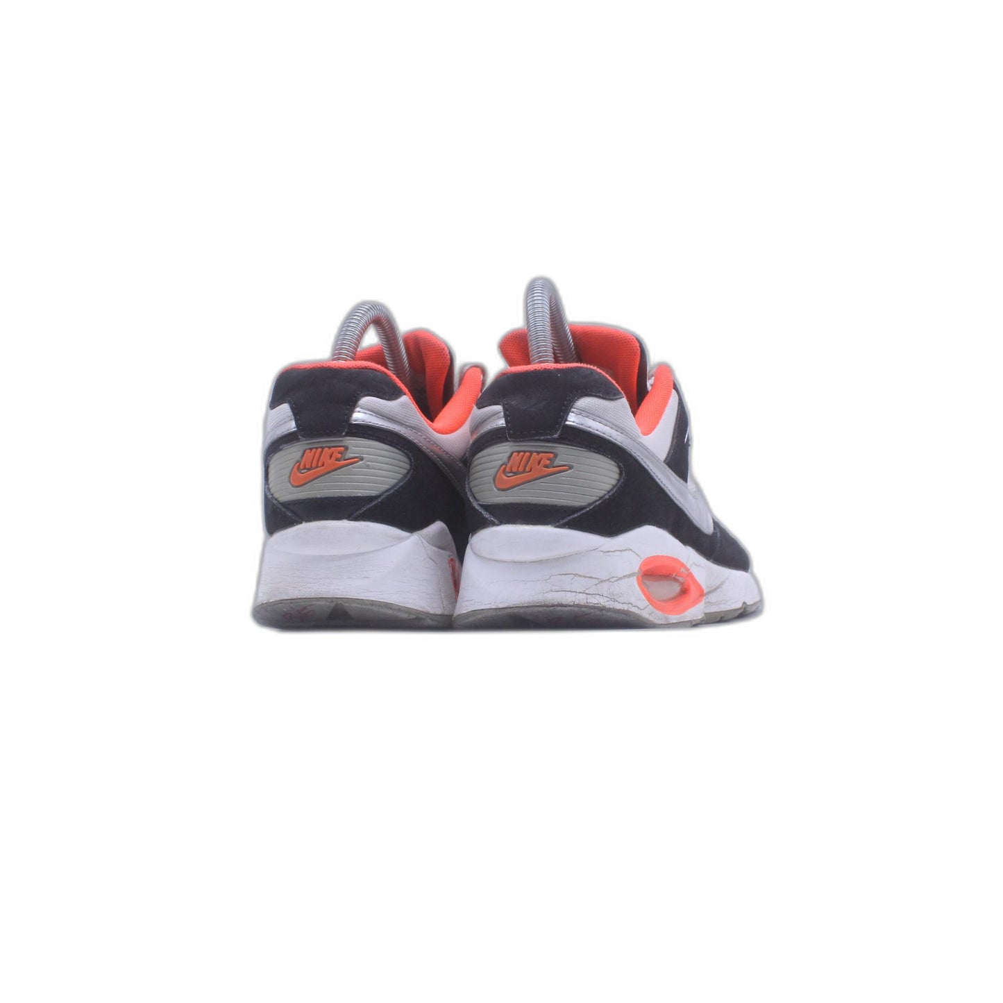 NIKE AIR MAX COLISEUM RCR RACER Black White Safety Orange Sneaker