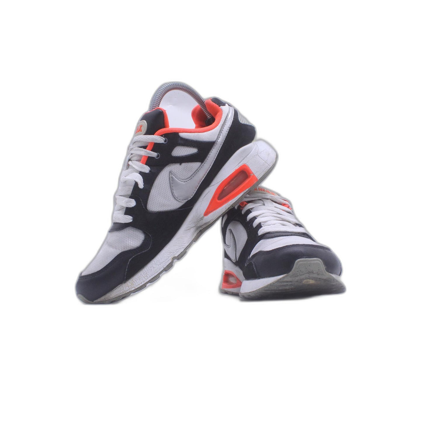 NIKE AIR MAX COLISEUM RCR RACER Black White Safety Orange Sneaker