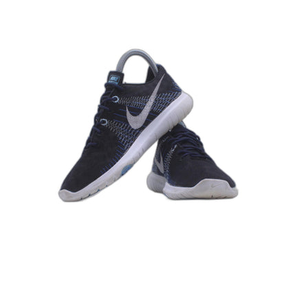 Nike Flex Fury Blue & Black Athletic Running Shoe