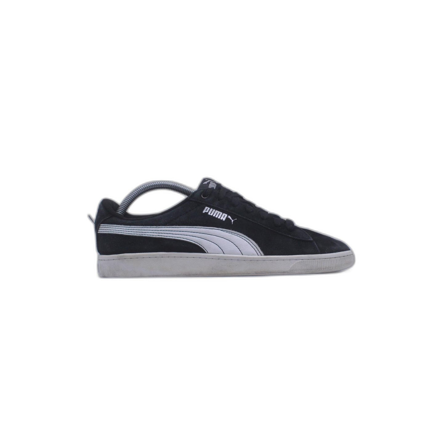 Puma Suede Black White Big Sean Leather Lace Up Mens Trainer