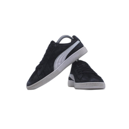 Puma Suede Black White Big Sean Leather Lace Up Mens Trainer