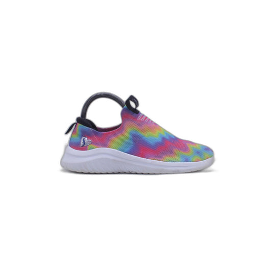 Skechers Ultra Flex 2.0 Electric Brights Tie Dye Slip On Shoe