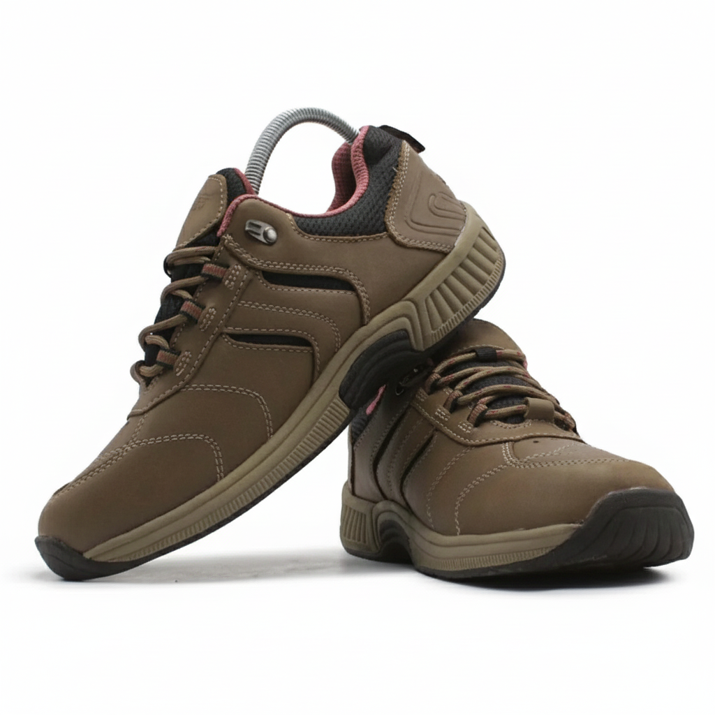 ORTHOFEET Shreveport Tie Less Brown