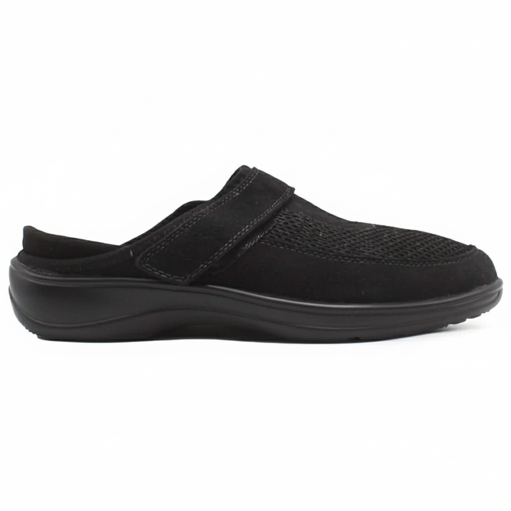 ORTHOFEET Louise Stretch Knit Black