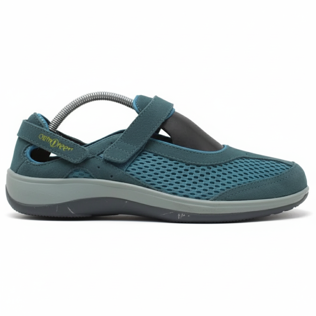 ORTHOFEET Sanibel Heel Strap Blue