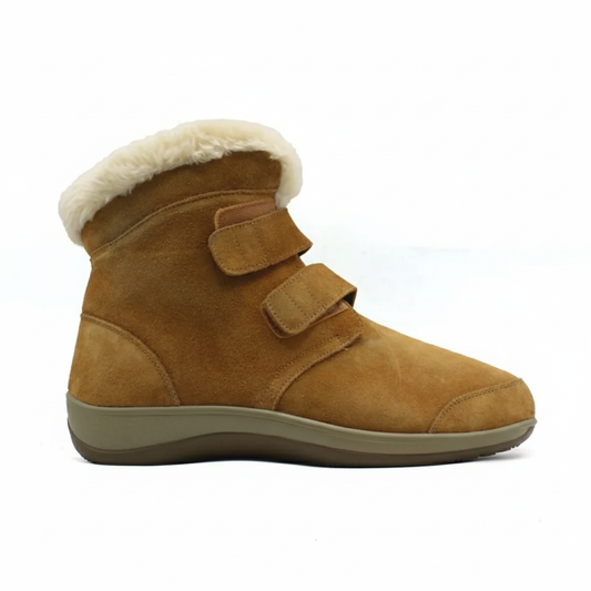 ORTHOFEET FLORANCE CAMEL SHOES