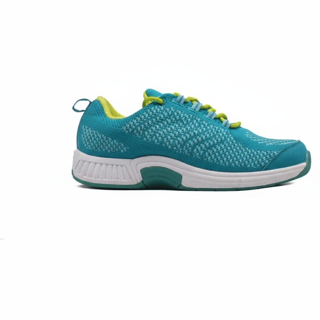 ORTHOFEET Coral Stretch Knit - Turquoise