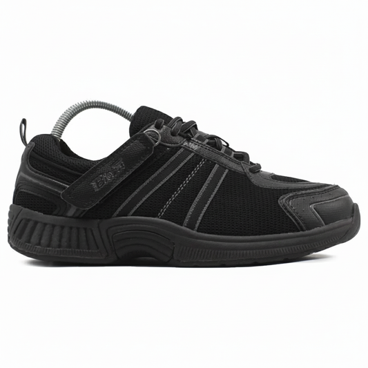 ORTHOFEET Tahoe Tie Less Black