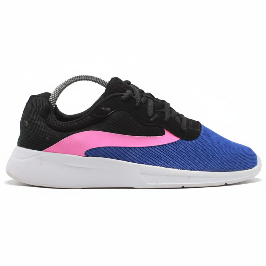 Athletic Works Blue Pink Black Fabric Runners