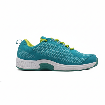 ORTHOFEET  Coral Stretch Knit - Turquoise