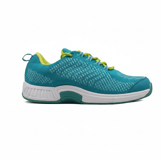ORTHOFEET Coral Stretch Knit - Turquoise