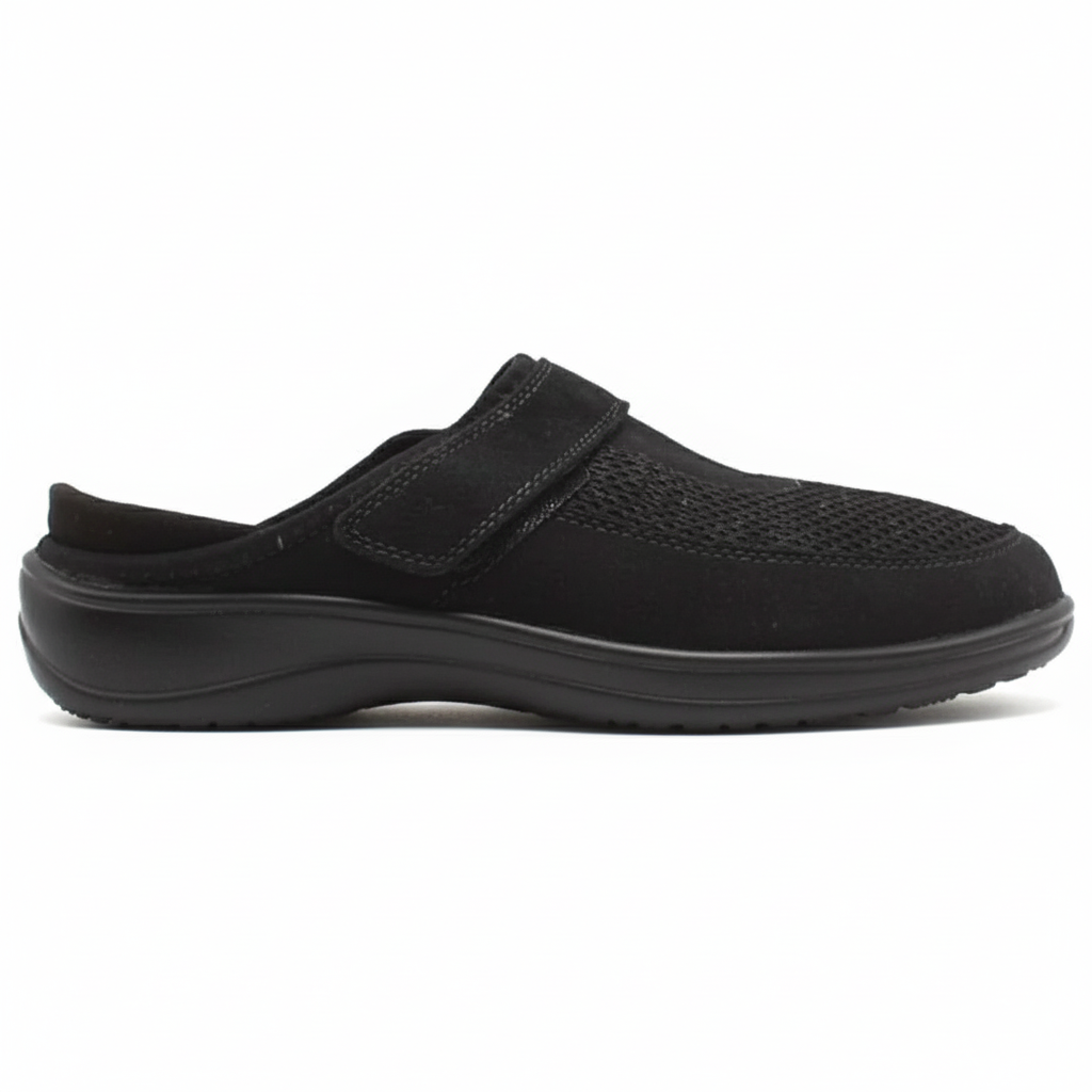 ORTHOFEET Louise Stretch Knit Black