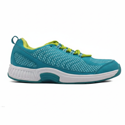 ORTHOFEET Coral Stretch Knit  Turquoise