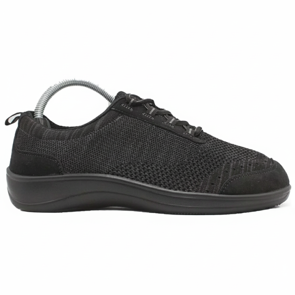 ORTHOFEET PALMA STRETCH KNIT BLACK